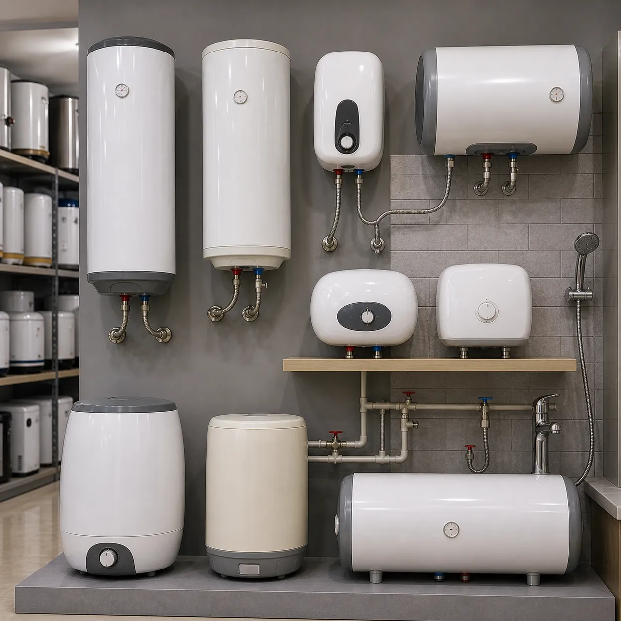 Water Heaters & Geysers