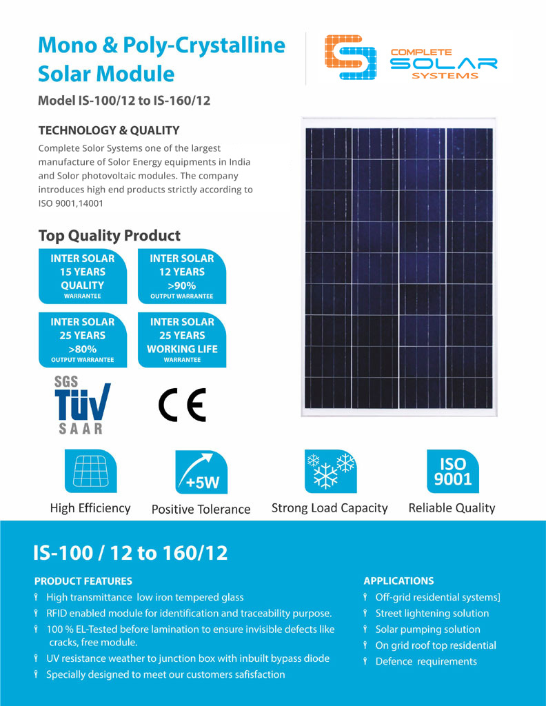 PV 100-150 module