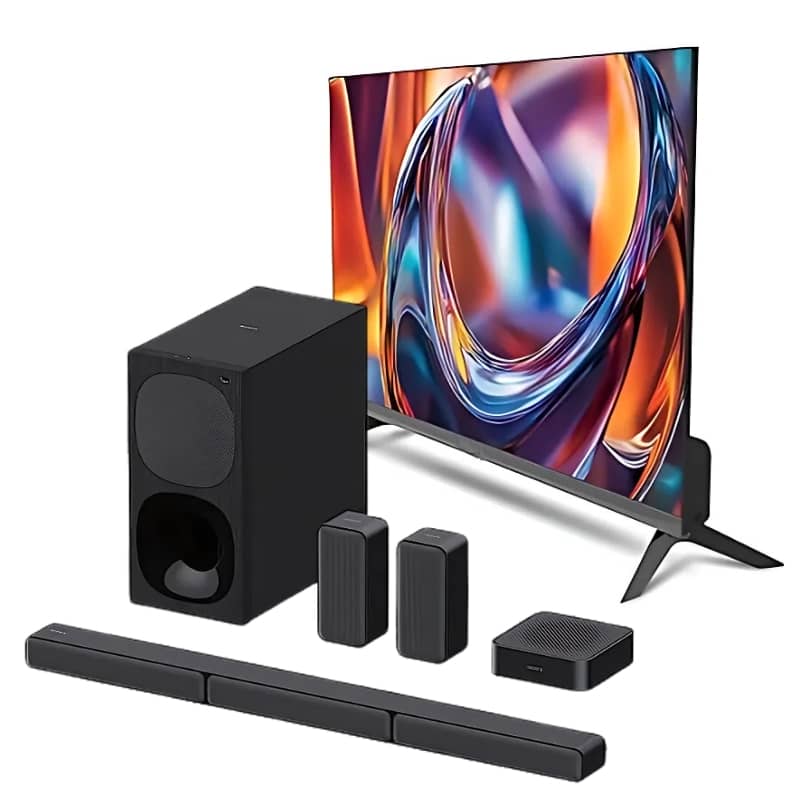 LED LCD Smart TV and Home Theatre