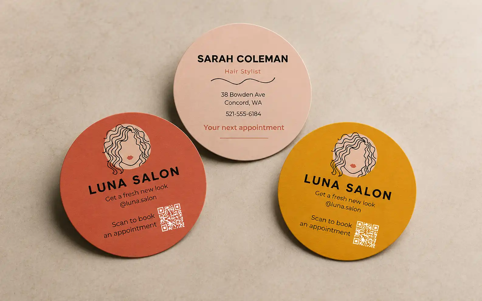 Circle Business Card