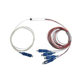 Color Coded Blockless PLC Splitter