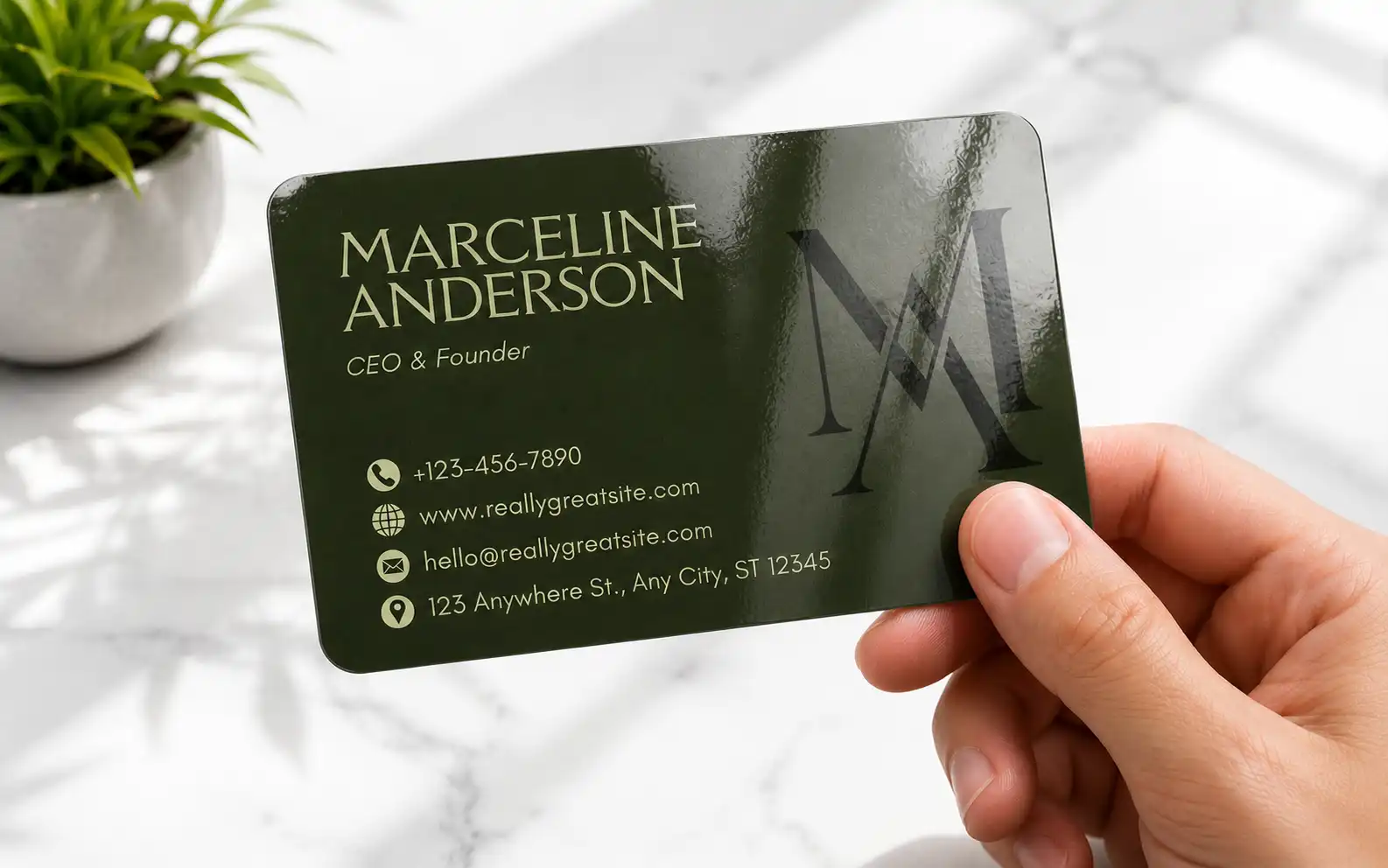 Gloss Laminated Card