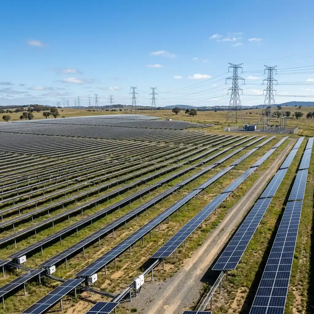 On-Grid Solar Energy Plant
