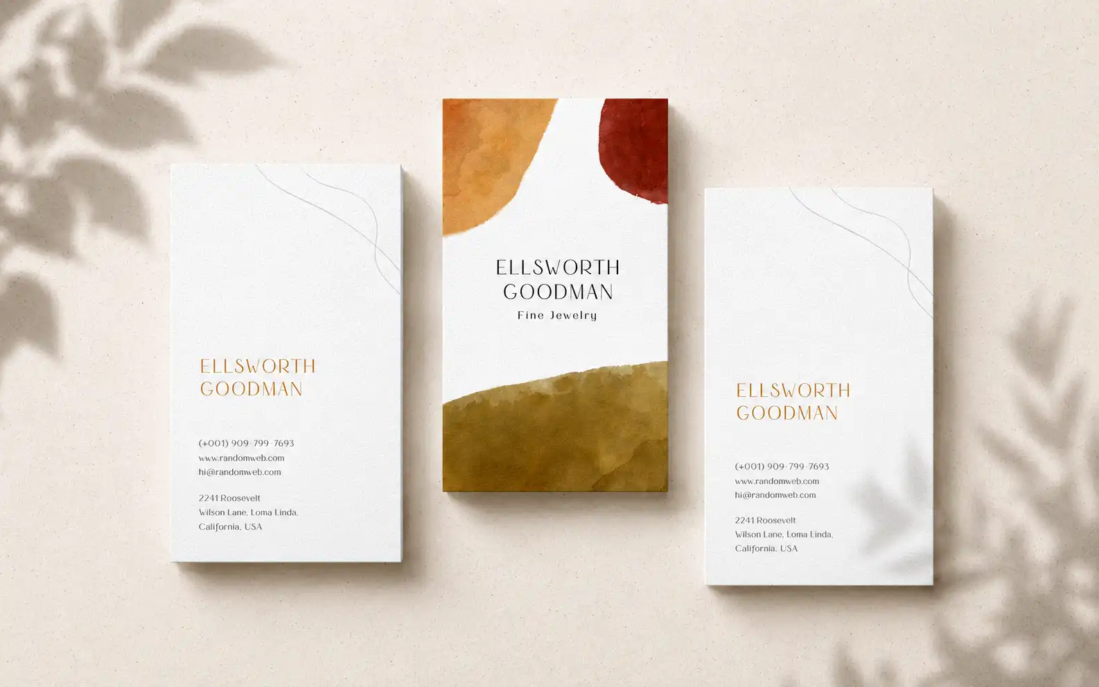 Portrait Business Card