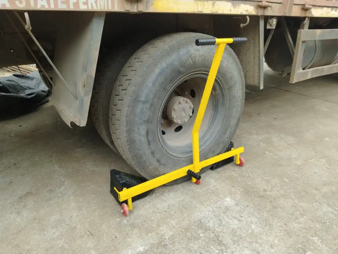 Wheel Chock Trolley Stand
