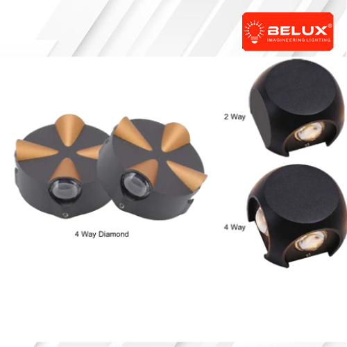2Way / 4Way  Led wall Light