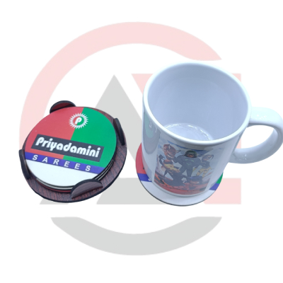 MDF Customizable Printed Tea Coaster