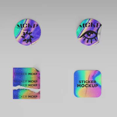 Holographic Stickers