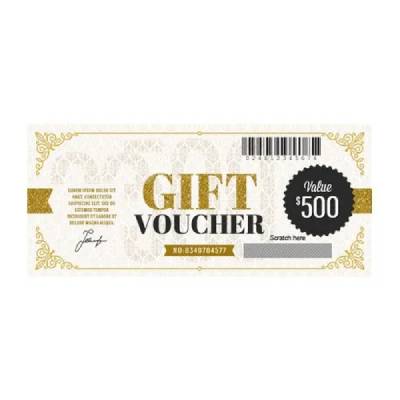 Holographic Scratch Coupons