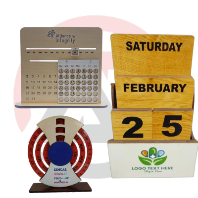 MDF Desk Calendar