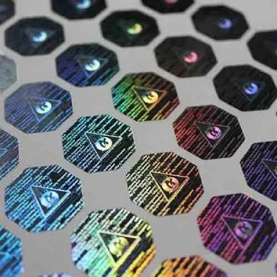 2D Hologram Stickers