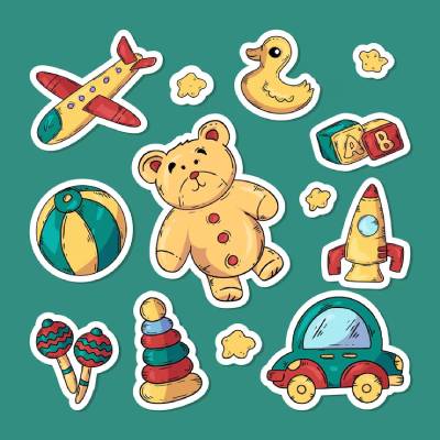 Toys Stickers