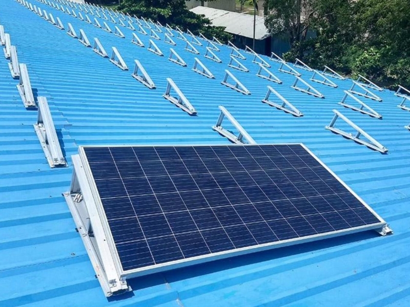 Aluminium Tin Shed Solar Structure