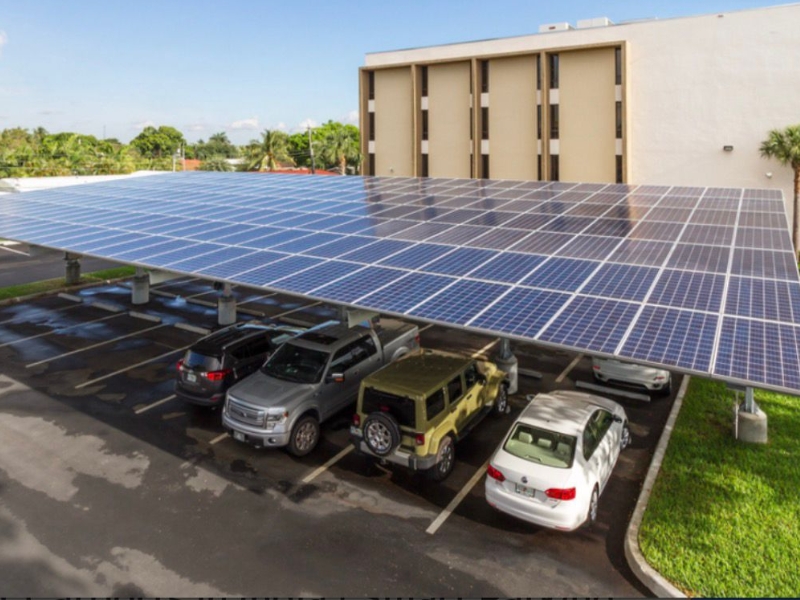 Car Parking Solar Structure