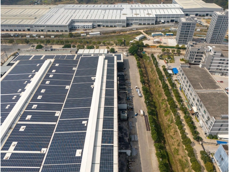 Industrial Roof Solar Structure