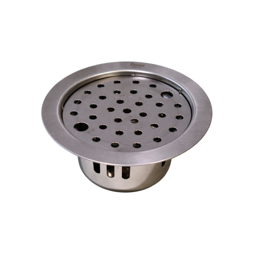 Round Lock Bidding Floor Jali Plain with ACC Matt SS304