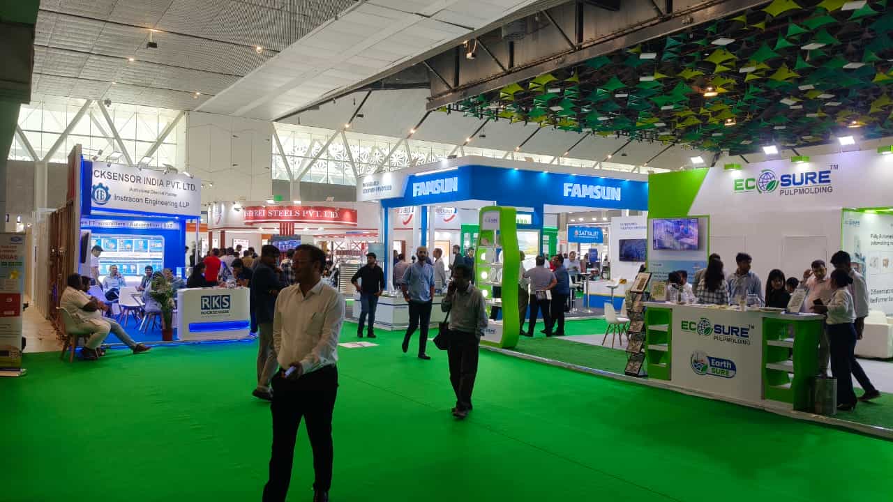 our stall in exhibition