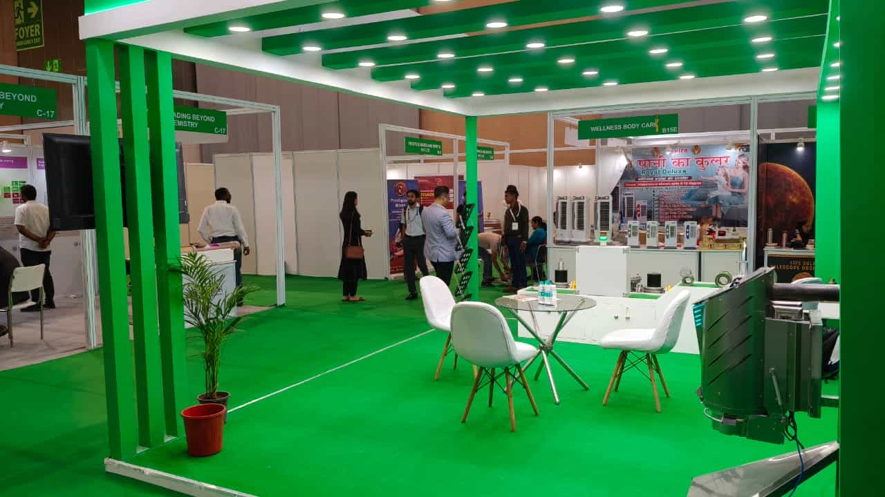 our stall in exhibition