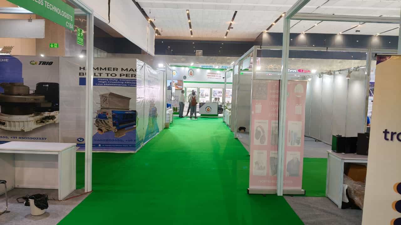 our stall in exhibition