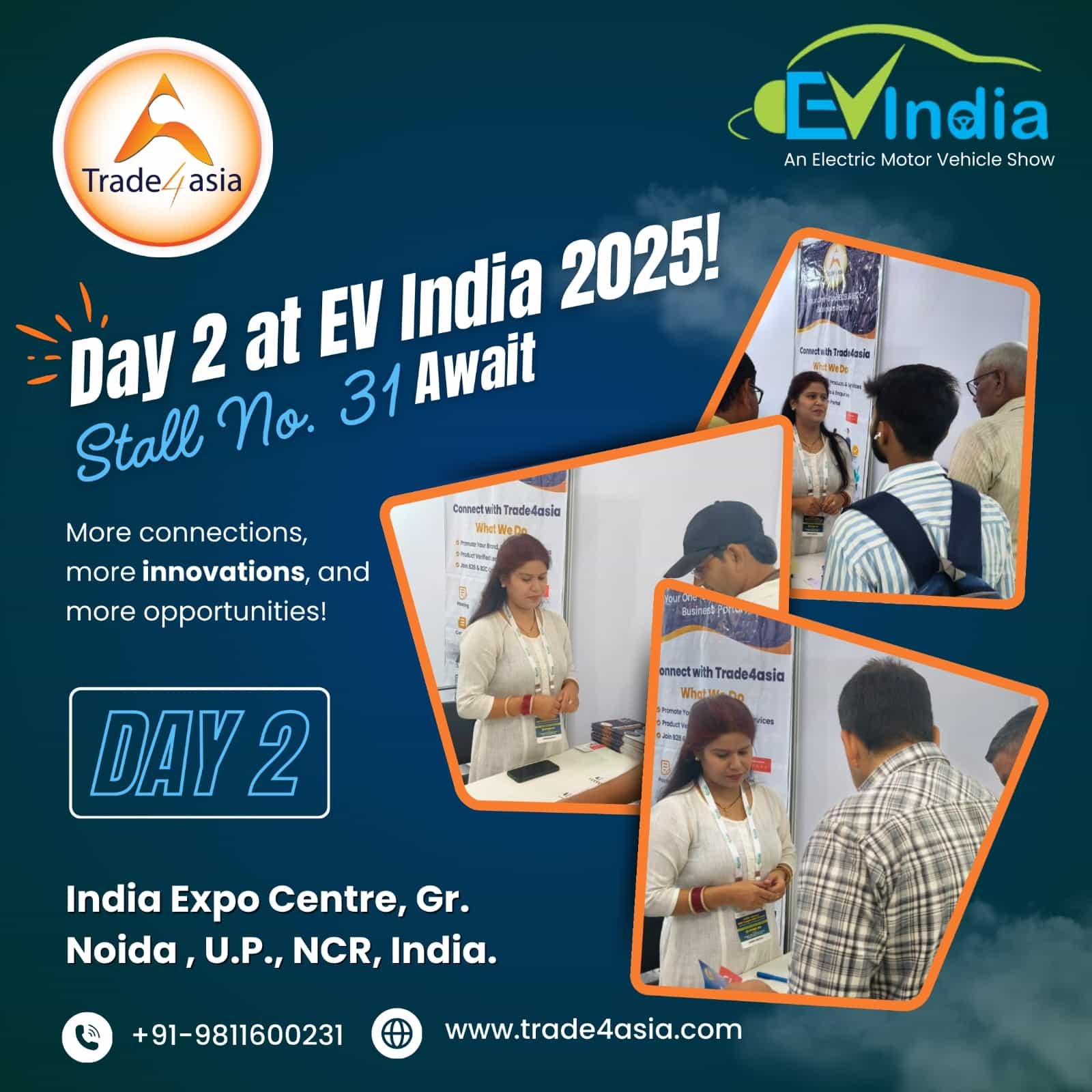 our stall in exhibition