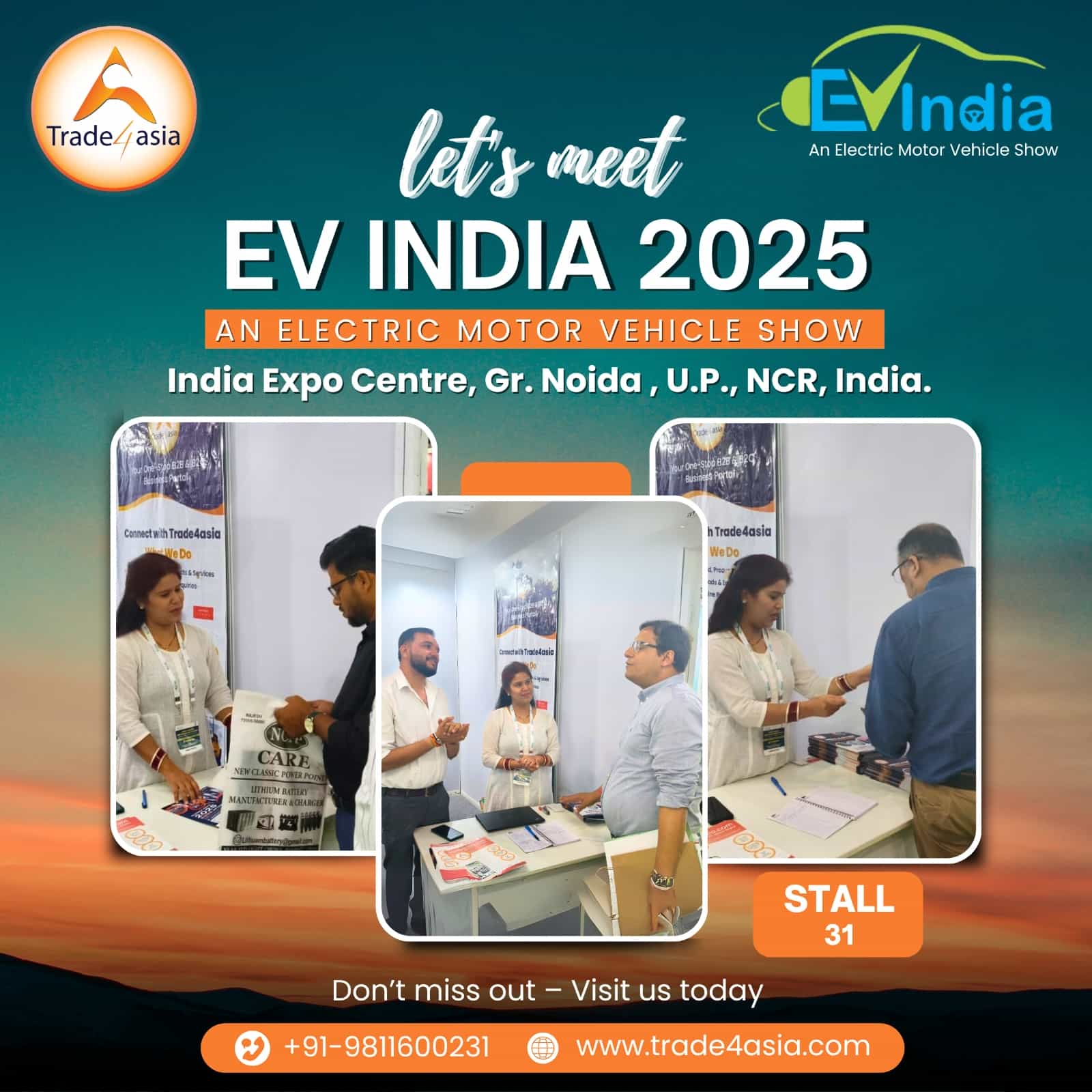 our stall in exhibition