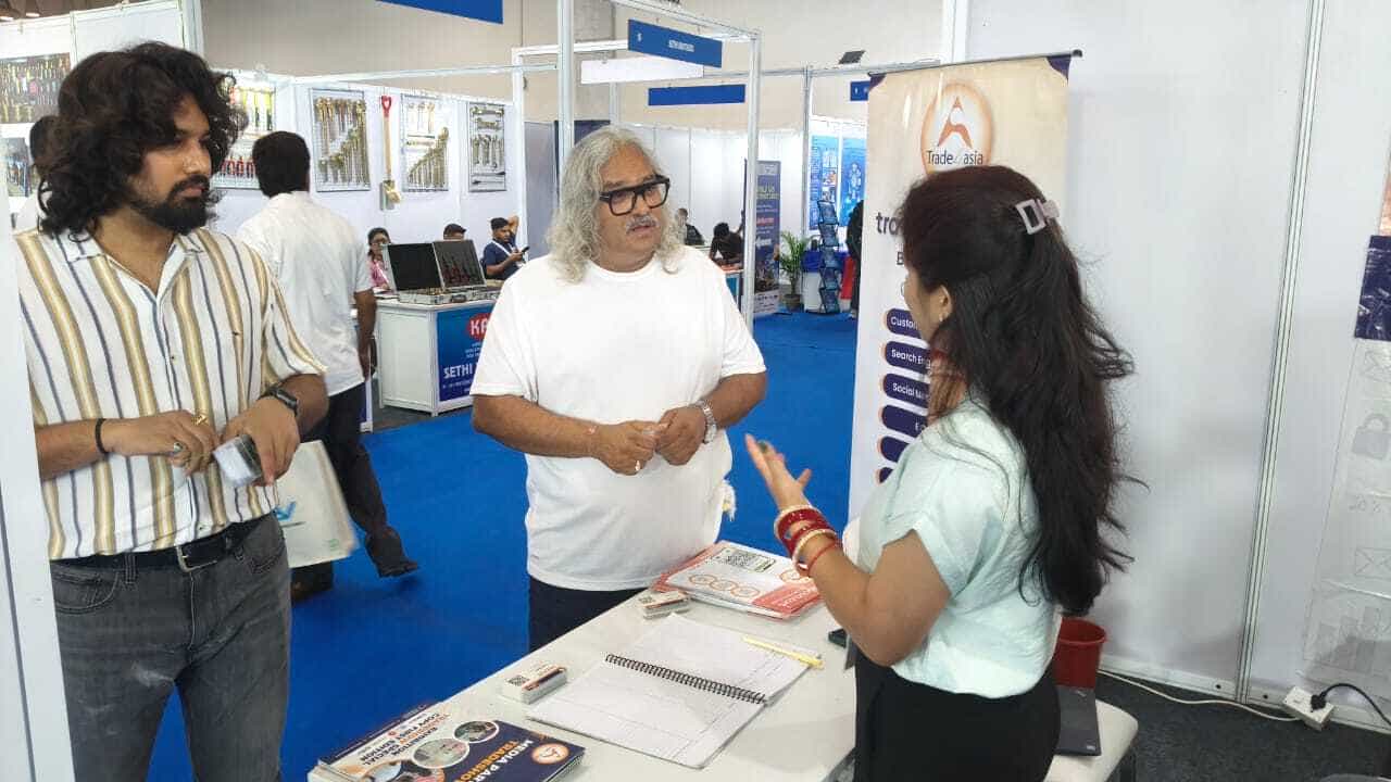 our stall in exhibition