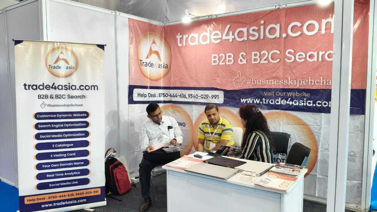 our stall in exhibition