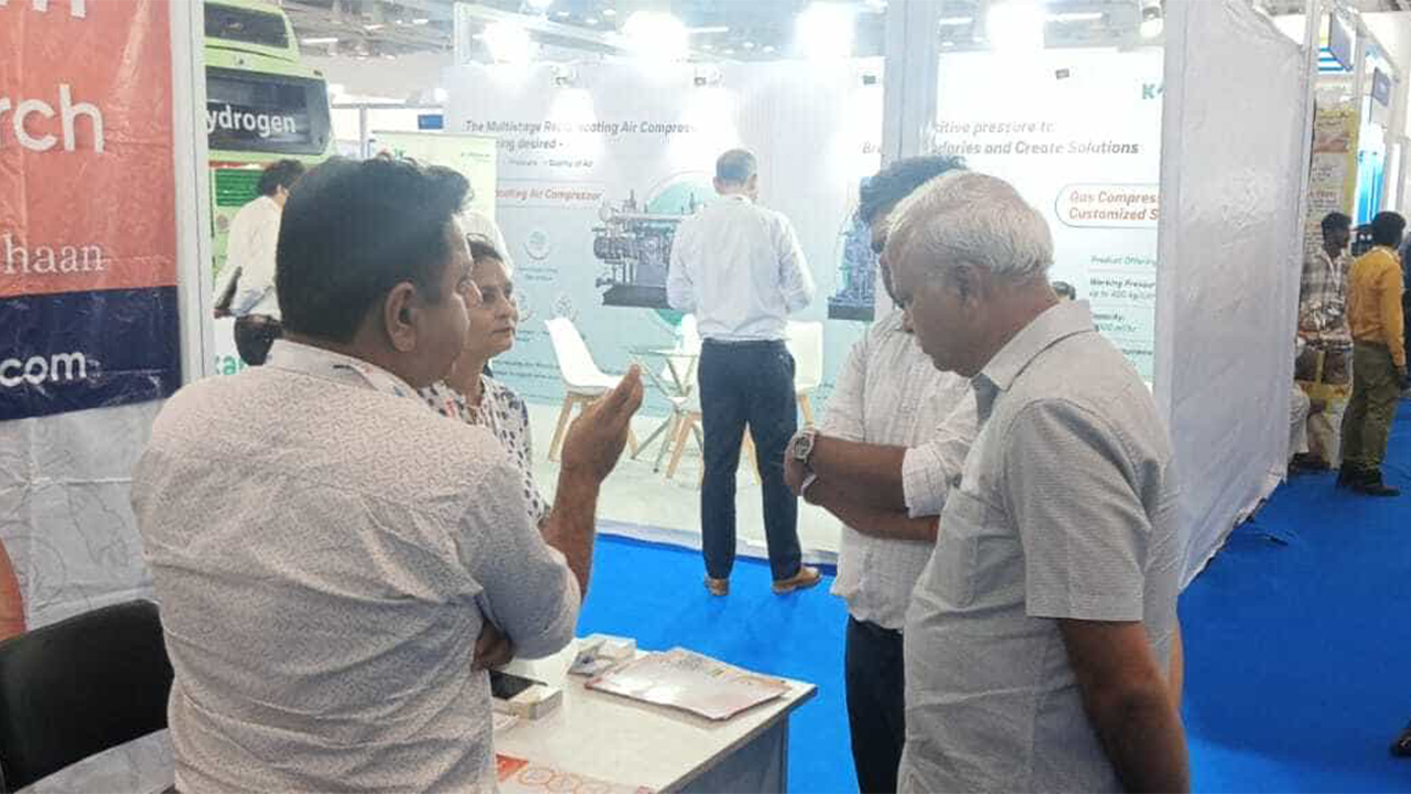 our stall in exhibition