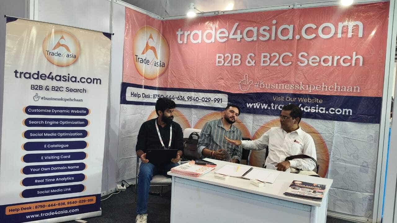 our stall in exhibition