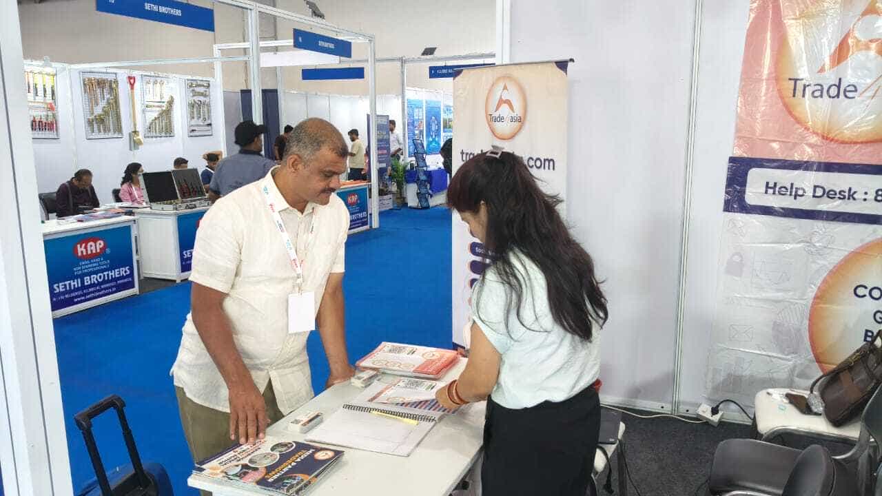 our stall in exhibition