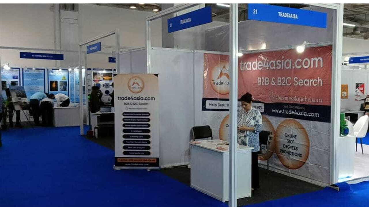 our stall in exhibition