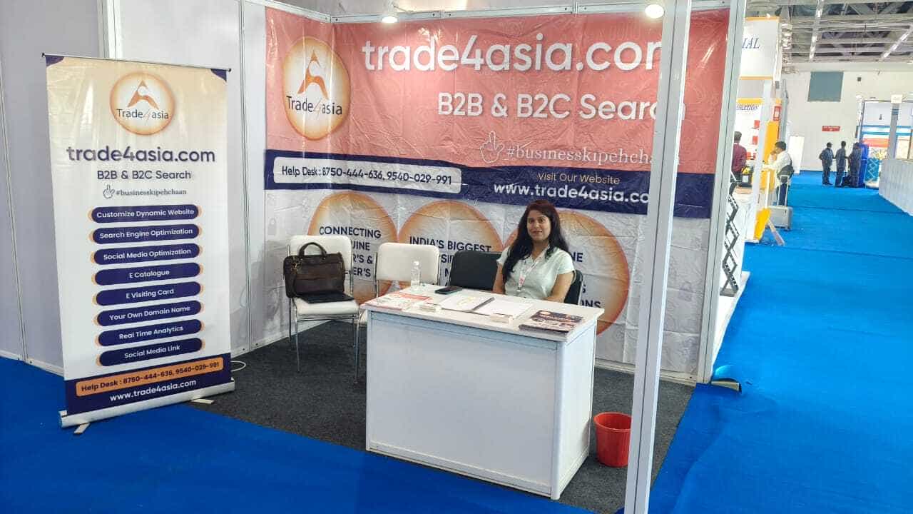 our stall in exhibition