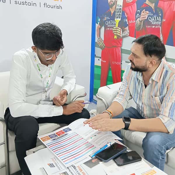 our stall in exhibition