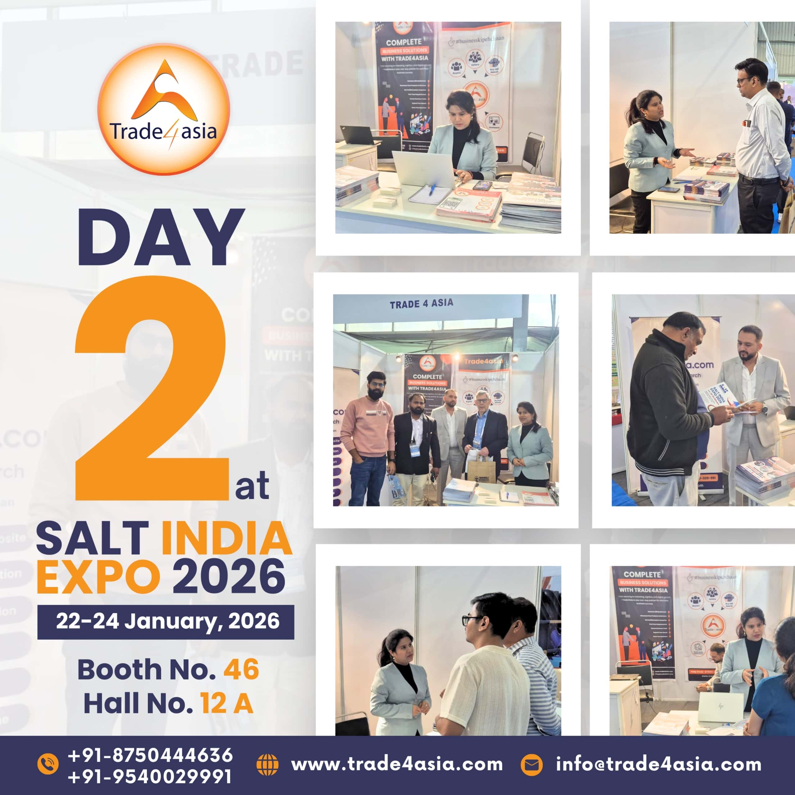 our stall in exhibition