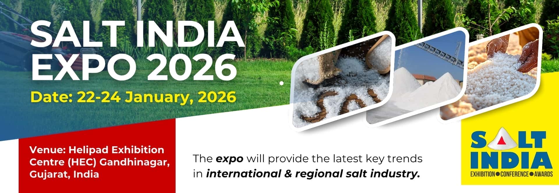 Salt India Expo banner