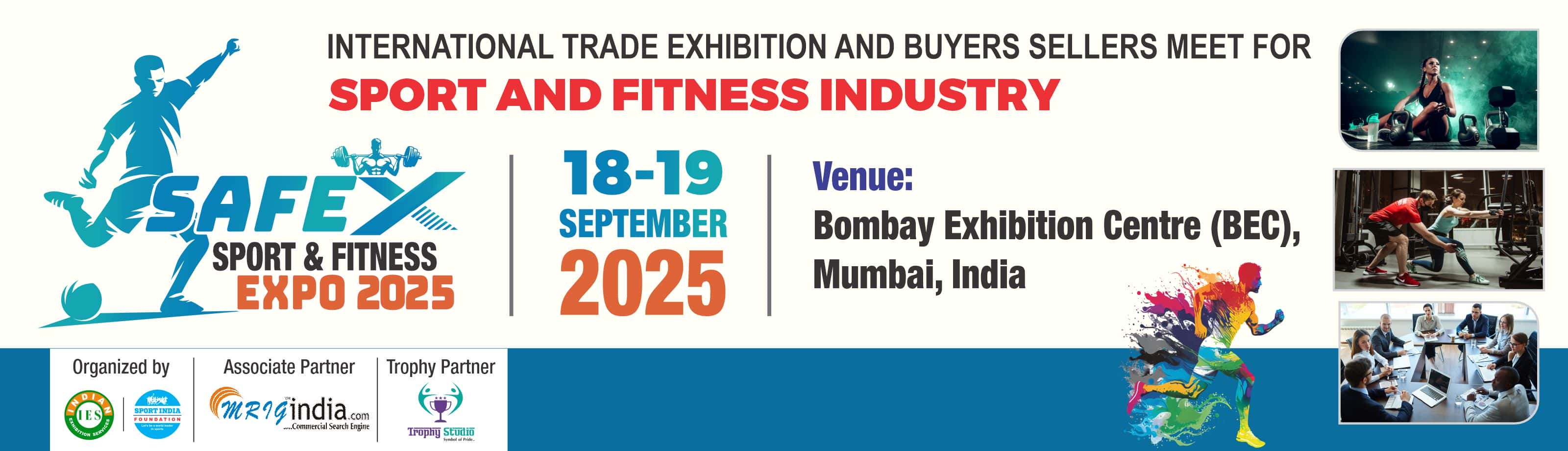 Sport And Fitness Expo 2025 banner