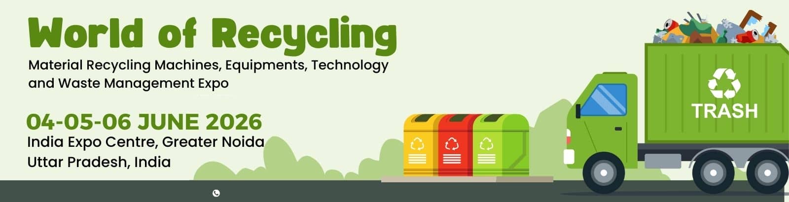World of Recycling Expo 2026 Banner